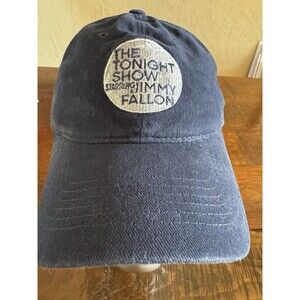Jimmy Fallon Tonight Show Baseball Cap TV Promo NBC Adjustable Size Hat